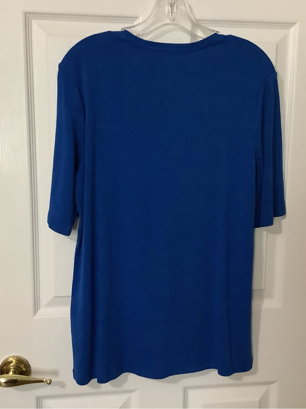Chico's Tee Top 2 L Blue - Picture 4 of 5